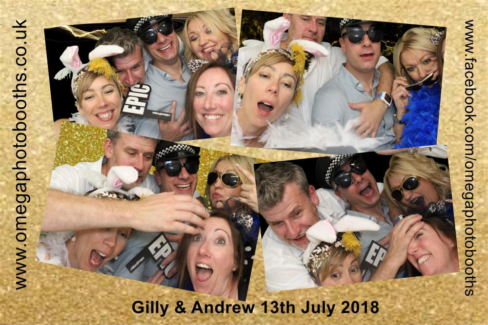 Gilly & Andrew's Wedding | View more photos from the event at gallery.omegaphotobooths.co.uk/u/Omega-Photobooths/Gilly-Andrews-Wedding